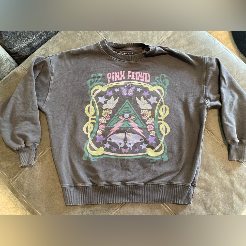 American Eagle Outfitters Pink Floyd Graphic Sweatshirt Oversized Small